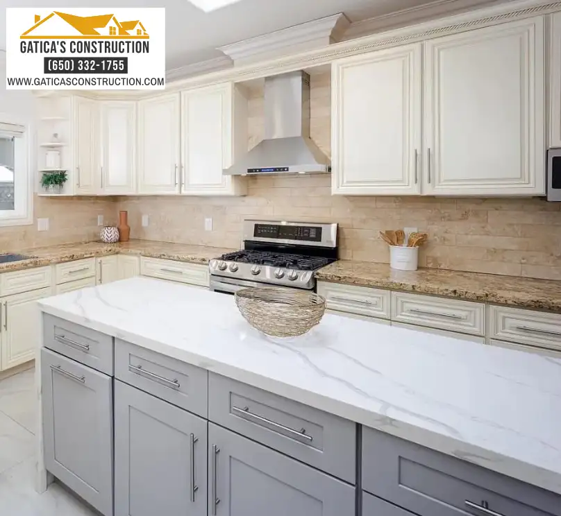 Kitchen remodeling project in San Jose by Gatica's Construction